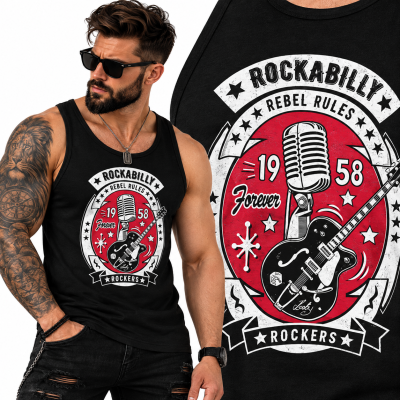 TANK TOP HORROR 1950S SOCK HOP